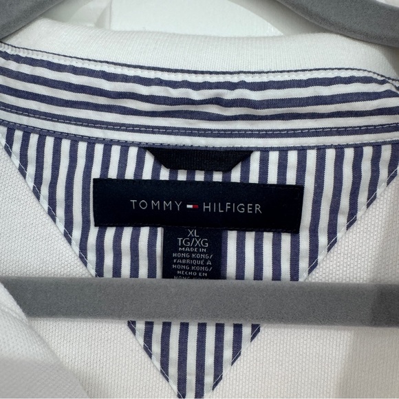 Tommy Hilfiger Men’s White Polo XL - Picture 2 of 4